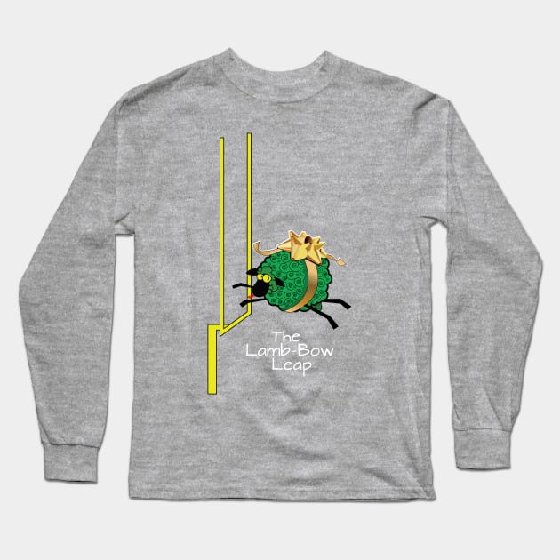 The Lamb Bow Leap Long Sleeve T-Shirt by chrayk57